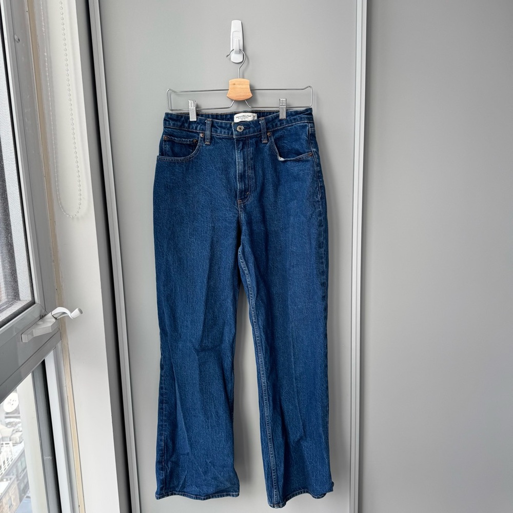 Abercrombie & Fitch Curve Love The 90’s Relaxed Jeans High Rise